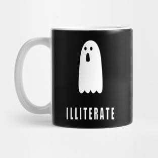 Ghost (ILLITERATE) Mug